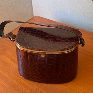 Vintage 1940s leather purse